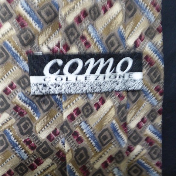 Como Collezione, 100% silk tie, Made In Italy - Picture 6 of 6